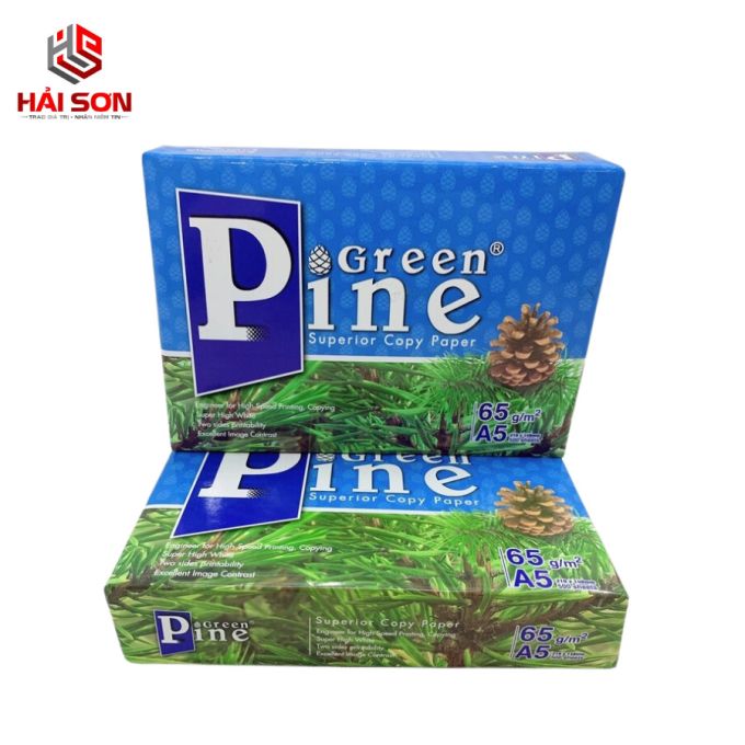 Giấy Green pine A5 ĐL 65