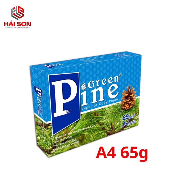 Giấy Green Pine A4 ĐL 65